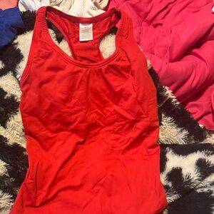 Body Wrappers Vibrant Red Tank Top